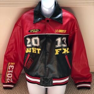 White Fox Boutique “Out Of Here” Bomber Jacket - SOLD on Facebook Marketplace